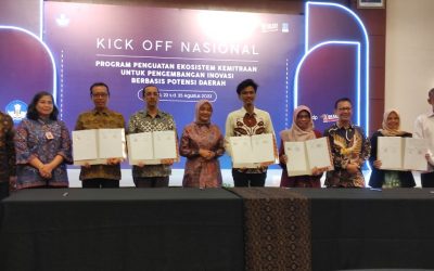 Kembangkan Ekosisten Kemitraan, PENS Wakili Provinsi Jatim Tanda tangani Kontrak